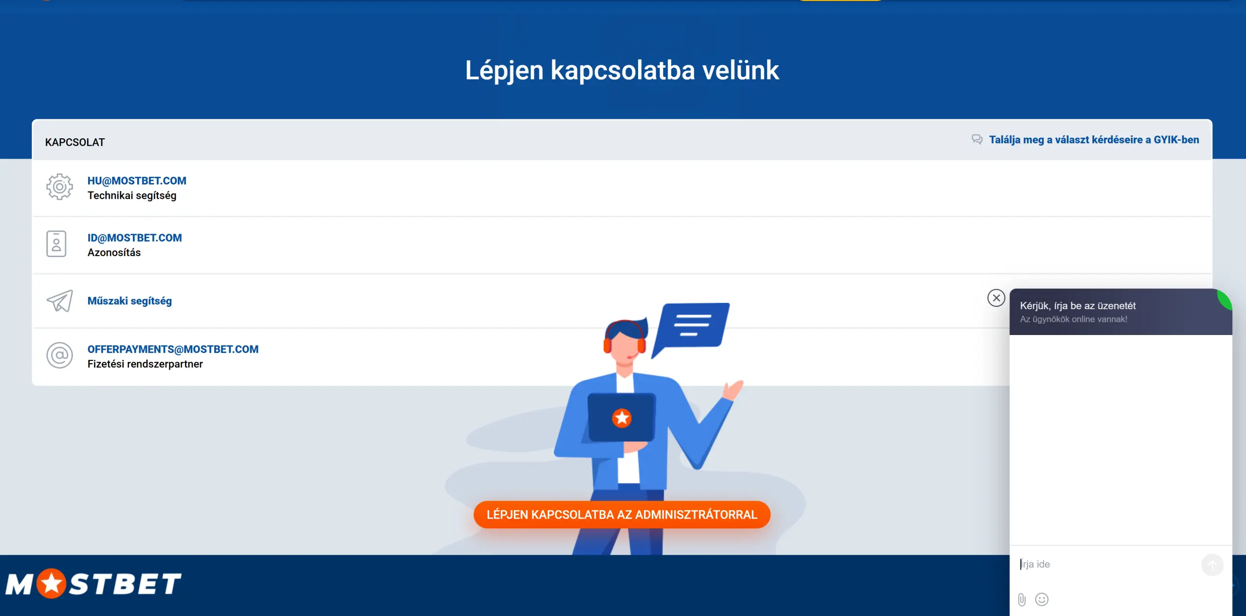 Ügyfélszolgálat