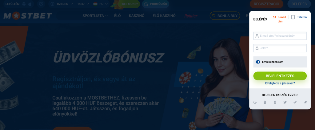 Bejelentkezés